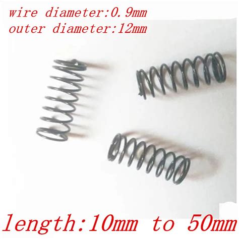 Pcs Wire Mm Od Mm Length Mm To Mm Small Spot Spring Wire