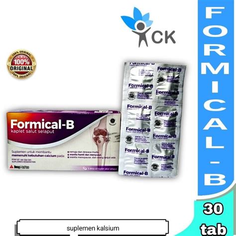 Jual Formical B Box Isi Suplemen Kalsium Ibu Hamil Dan Remaja