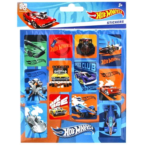 Naklejki Kwadrat 21x16 Cm Hot Wheels STARPAK 518524 5905523611120 Cena Opinie Naklejki