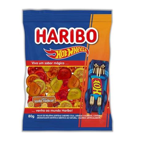 Bala Gelatina Hot Wheels Soda Haribo G Em Promo O Na Americanas