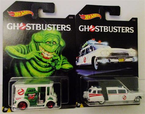 New Hot Wheels Ghostbusters Tv Bread Box Ecto Lot