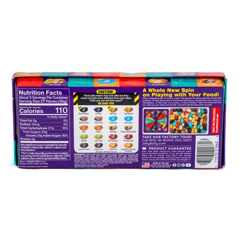 Jelly Belly Bean Boozled With Spinner G Th Edition Retro Alley