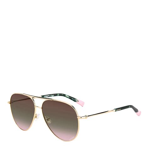 Gold Pilot Sunglasses Brandalley