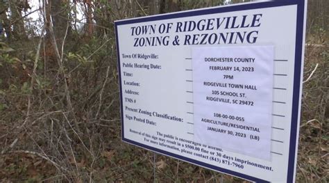 Some concerned with Ridgeville development plan | WCBD News 2