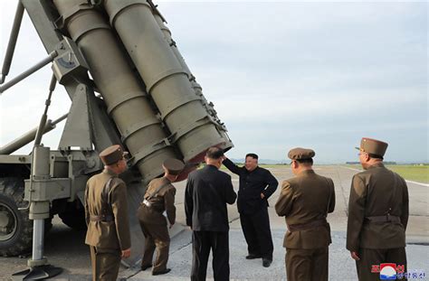 He Does Love Missiles Smiling Kim Tests N Koreas ‘super Large