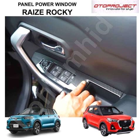 Jual Cover Window Panel Raize Rocky Cover Armrest Otoproject Door Panel