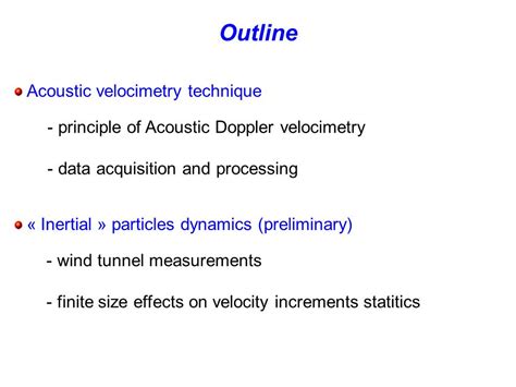 Particles In Turbulence Preliminary Results From Lagrangian Acoustic