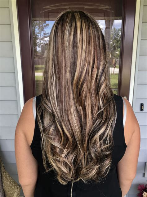 Long Hairstyles With Color Highlights