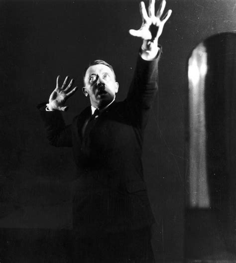 Hitler Rehearsing His Speech In Front Of The Mirror Rare