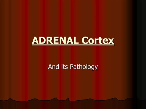 Surgery Of Adrenal Gland Ppt