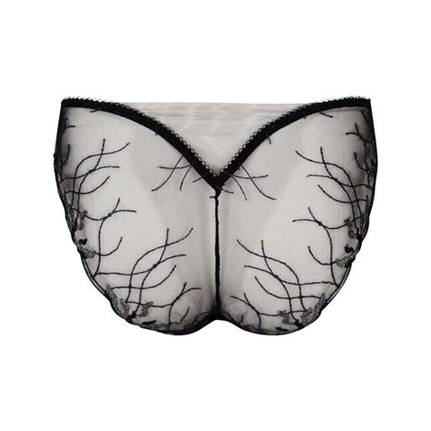 Lise Charmel Lingerie Nuits ChicsSlip Séduction blauw zilver ACH Italian Design Fashion