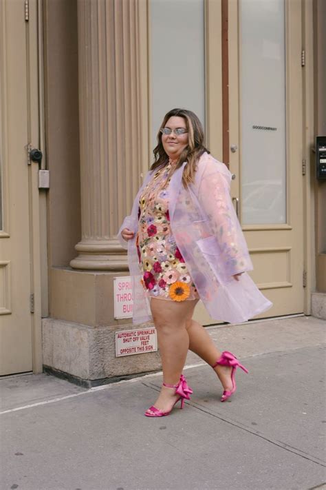 Plus Size Nyfw Outfit In 2023 Nyfw Outfits Plus Size Fashion Sheer Floral Dress