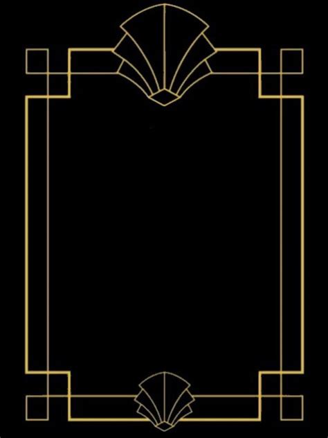 Great Gatsby Design Template