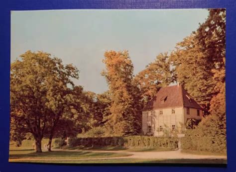 Alte Ansichtskarte Postkarte Ak Goethes Gartenhaus Weimar Th Ringen Ddr