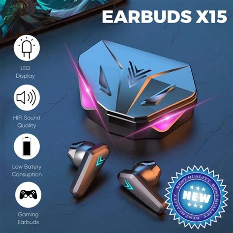 X Tws Wireless Earphone Bluetooth Headphone Ms Low Latency