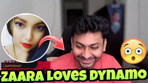 Zaara Loves Dynamo Gaming💞mera Crush Hai Dyno🥰bgmi Roar Youtube