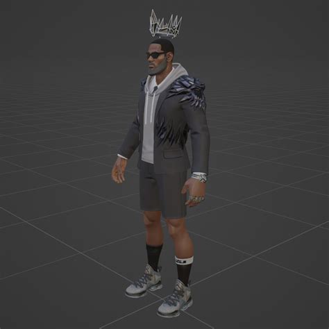 Lebron James - Fortnite 3D Model by Shevraar