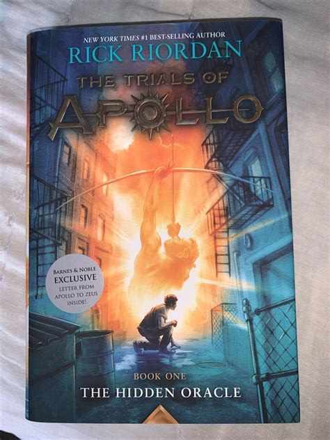 Trials Of Apollo Book 1 The Hidden Oracle Ebay