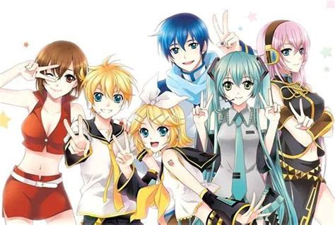 Equipo Vocaloid Hatsune Miku Anime Vocaloid