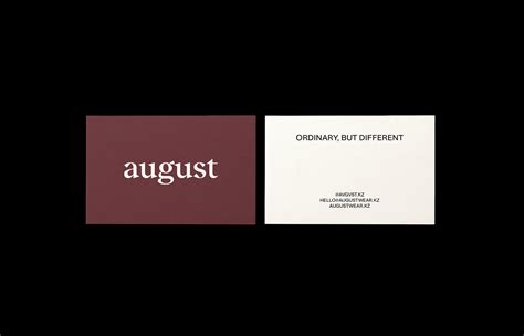 August :: Behance
