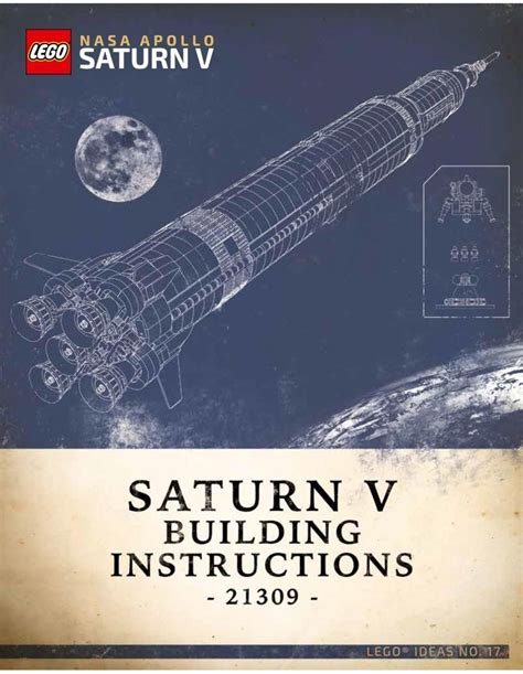 View LEGO® instruction 21309 NASA Apollo Saturn V - LEGO instructions ...