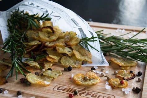 Kartoffelchips Vom Grill Selber Machen