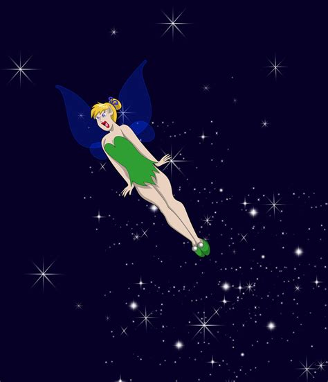 Tinkerbell Flies By Purapuss On Deviantart