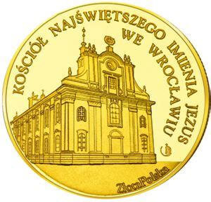 Token Kościół Najświętszego Imienia Jezus we Wrocławiu Poland Złota