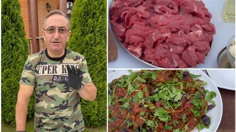 ГРУЗИНСКОЕ БЛЮДО ЧАШУШУЛИ В КАЗАНЕ ИЗ ГОВЯДИНЫ 😋🔥 ГОТОВИТ СМБАТ ...
