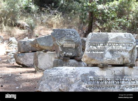 Antalyaturkey September 05 2020 Antalya Phaselis Ancient City As