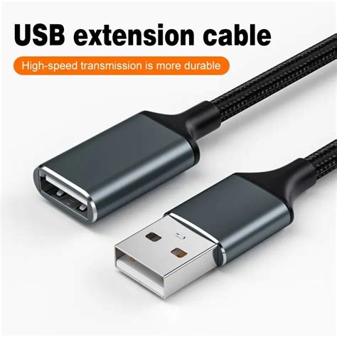 USB Uzatma Kablosu Erkek Kad N USB2 0 Uzatma Veri Ba Lant S Rg Kablosu