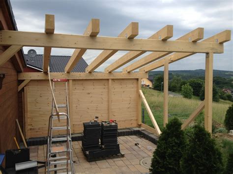 Carport Aus Holz Blockhaus