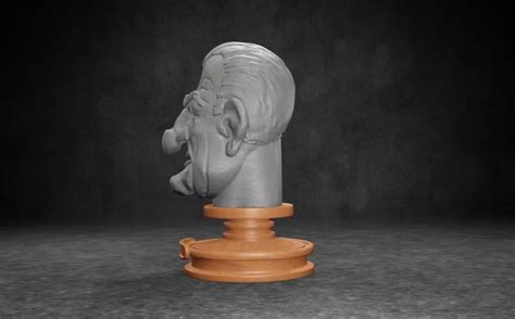 Lyndon B Johnson Caricature Stl 3d Model 3d Printable Cgtrader