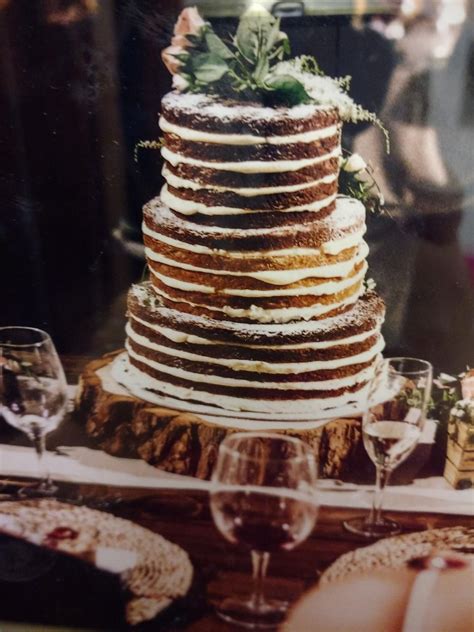 Naked Cake La Tendencia En Tartas De Boda