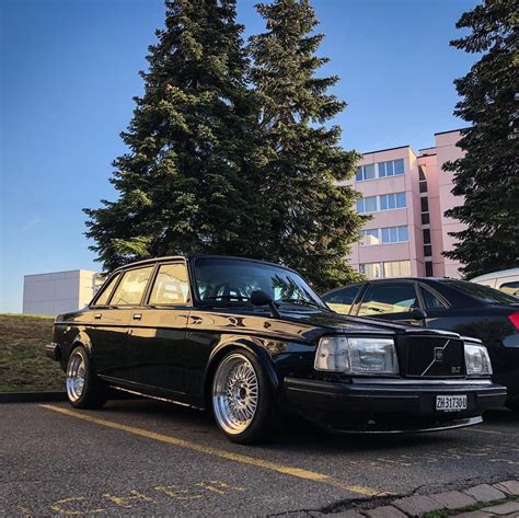 Black Beauty Volvo 240 GLT Modified by Volvo Customz # ...