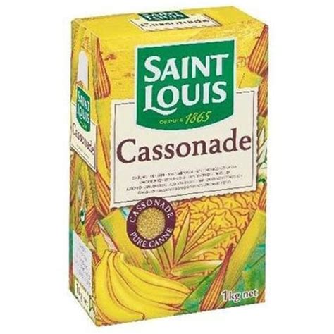 Saint Louis Cassonade Roux Sucre De Canne 1Kg Korbi