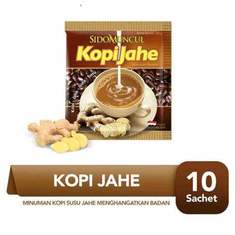 Jual Minuman Kopi Jahe Sidomuncul Robusta Dan Arabica Renceng Pcs