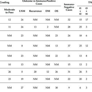 Study characteristics: expression of cancer stem cells markers vs ...