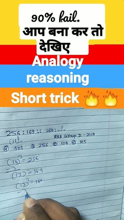 Analogyanalogyreasoningshortssscyoutubeshorts 🔥🔥🔥🔥 Youtube