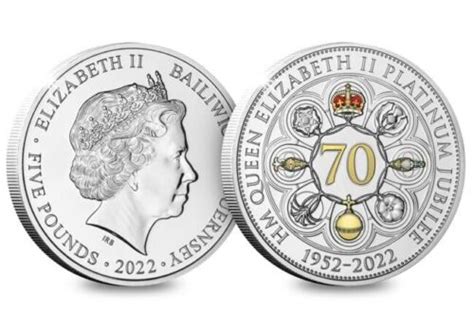 Guernsey Queen Elizabeth Ii Platinum Jubilee Years Five