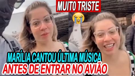 MARÍLIA MENDONÇA CANTOU MÚSICA SE DESPEDINDO DE TODOS ANTES DE ENTRAR