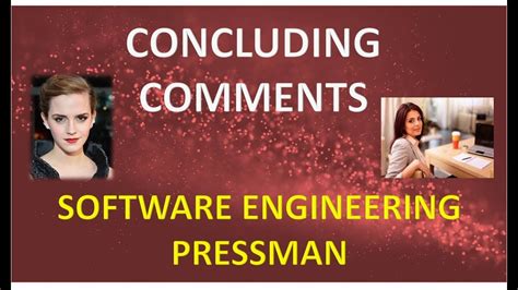 Chapter Concluding Comments Se Pressman Youtube