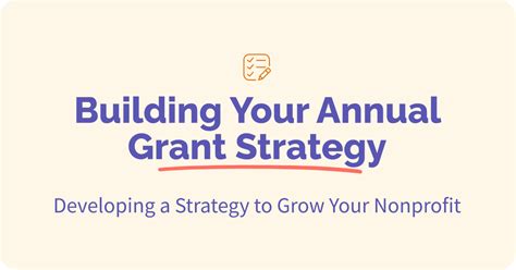 Developing an Annual Grant Strategy that Wins | Instrumentl