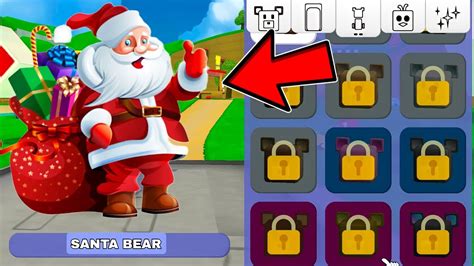 New Update 1052 Secret Santa Super Bear Adventure Gameplay Youtube