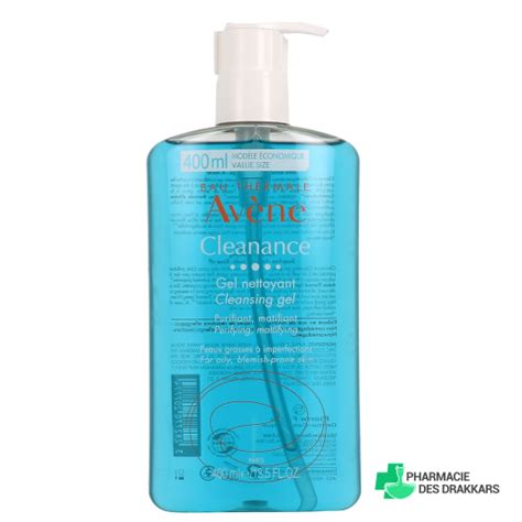 Gel nettoyant sans savon Avène Cleanance Peaux grasses et acnéiques