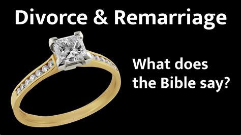 Divorce And Remarriage What The Bible Says With Dr J Carl Laney