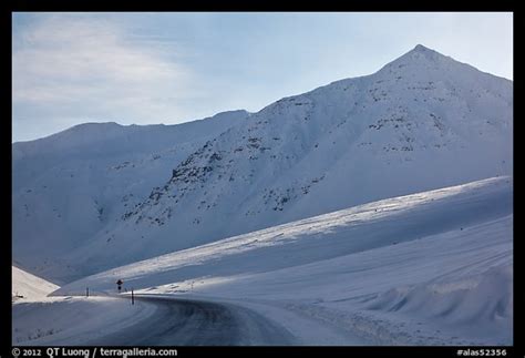 Picturephoto James W Dalton Highway At Its Highest Point At Atigun