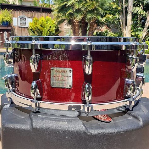 Yamaha Maple Custom Absolute 6x14 Snare Drum Reverb