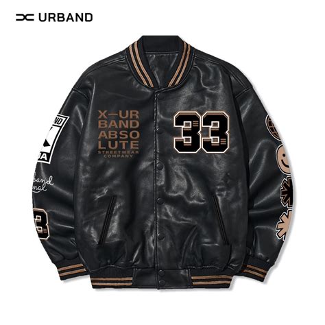 Jual X Urband Absolute Jaket Varsity Leather Sintetis A Shopee