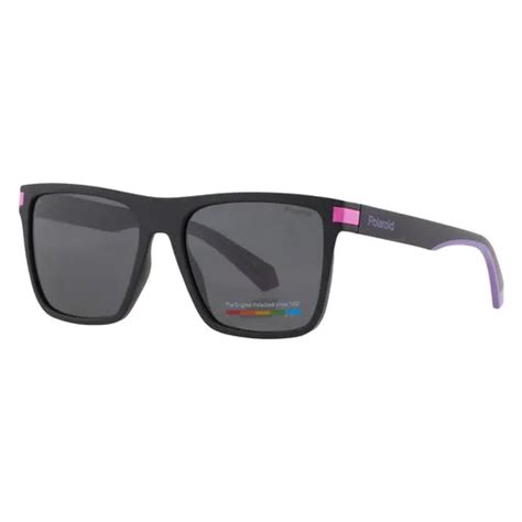 Kính Mát Polaroid Core Polarized Grey Square Sunglasses Pld 2128s 0n6t